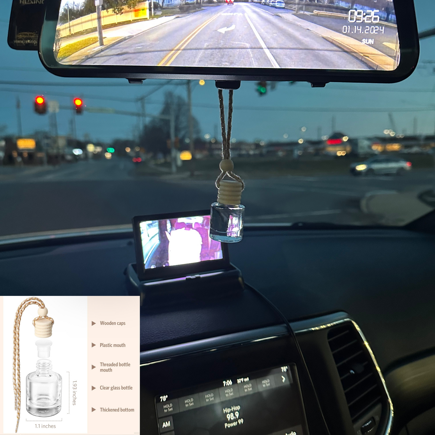 Santal & Coconut Car Air freshener