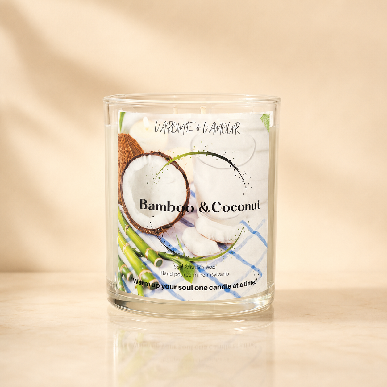 BAMBOO & COCONUT CANDLE