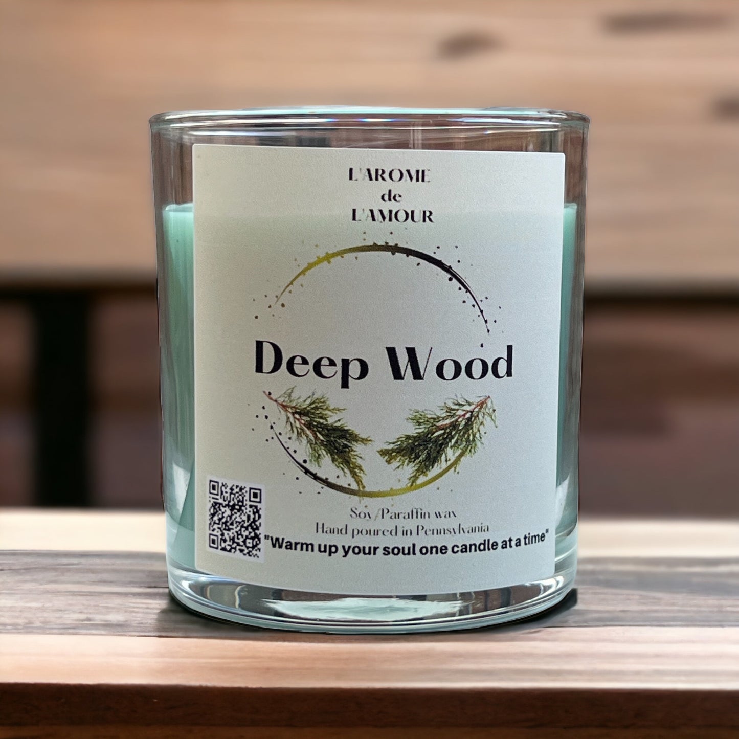 DEEP WOOD 9 OZ CANDLE